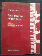 HAENDEL SUITE DE LA WATER MUSIC POUR 4 MAINS PIANO PARTITION MUSIQUE ED OXFORD - Klavierinstrumenten