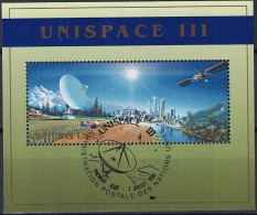 UN Genf  Geneva Geneve - UNISPACE III (MiNr: Bl. 11) 1999 - Gest Used Obl - Blocchi & Foglietti