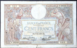 FRANCE * 100 Francs * LOM *09/12/1937 * Fay 24.05 * Etat/Grade TB/F - 100 F 1908-1939 ''Luc Olivier Merson''