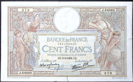 FRANCE * 100 Francs * LOM * 02/02/1939 * Fay 25.41 * Etat/Grade TB+/FF - 100 F 1908-1939 ''Luc Olivier Merson''