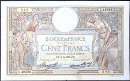FRANCE * 100 Francs * LOM * 06/06/1935 * Fay 24.14 * Etat/Grade TTB/VF - 100 F 1908-1939 ''Luc Olivier Merson''