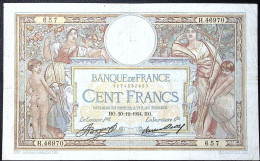 FRANCE * 100 Francs * LOM * 20/12/1964 * Fay 24.13 * Etat/Grade TTB/VF - 100 F 1908-1939 ''Luc Olivier Merson''