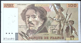 FRANCE * 100 Francs * Delacroix * 1978* Fay 69.01d * Etat/Grade SUP/XXF - 100 F 1978-1995 ''Delacroix''