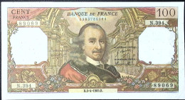 FRANCE * 100 Francs * Corneille * 03/04/1969* Fay 66.26 * Etat/Grade SUP+/XXF - 100 F 1964-1979 ''Corneille''