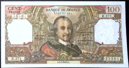 FRANCE * 100 Francs * Corneille * 01/07/1971* Fay 65.36 * Etat/Grade SUP+/XXF * - 100 F 1964-1979 ''Corneille''