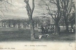 74 RUMILLY – La Place D'Armes – Animée  Année 190?  Pittier, Phot. Édit., Annecy - Rumilly