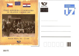 CDV A 166 Czech Republic - Zagreb 2009 - Cartes Postales