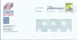 FRANCE PAP REPIQUE AMBERT ( PUY DE DOME ) DE 2013 LETTRE COVER - Prêts-à-poster:private Overprinting