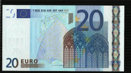 20 EURO "M" U015 PORTUGAL - PORTOGALLO AUNC TRICHET - 20 Euro