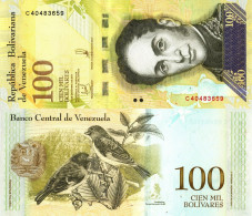 Venezuela / 100.000 Bolivares / 2017 / P-100(b) / UNC - Venezuela