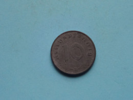 1941 E > 10 Reichspfennig ( Zie/voir SCANS Voor Detail ) >> ( Uncleaned ) ! - 10 Reichspfennig