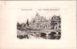 Strassburg I. Elsass , Höhere Städtische Mädchenschule (Stempel: Strassburg 1907 , Nach Norwegen) - Elsass