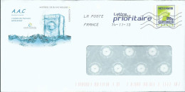 FRANCE PAP REPIQUE SURAT  ( PUY DE DOME ) DE 2013 LETTRE COVER - Prêts-à-poster: Repiquages Privés