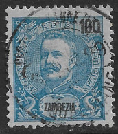 Zambezia – 1898 King Carlos 100 Réis Used Stamp - Zambeze