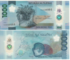 PHILIPPINES  New  Date 1'000 Piso  2023   PW241  POLIMER   "Philippine Eagle+ Pearl Oyster At Back" - Philippines