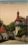 Rochsburg, Schlosseingang - Lunzenau