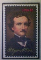 United States, Scott #4377, Used(o), 2009, Edgar Allan Poe, 42¢, Multicolored - Gebruikt