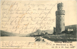 Oberwesel - Gesang Wettstreit 1903 - Oberwesel