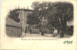 Königsbrück - Eingang Zum Barackenlager - Koenigsbrueck