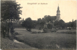 Königsbrück Mit Stadtkirche - Koenigsbrueck