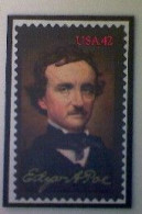 United States, Scott #4377, Used(o), 2009, Edgar Allan Poe, 42¢, Multicolored - Oblitérés