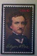 United States, Scott #4377, Used(o), 2009, Edgar Allan Poe, 42¢, Multicolored - Used Stamps