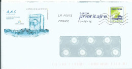 FRANCE ENTIER  SURAT ( PUY DE DOME ) DE 2016  LETTRE COVER - Prêts-à-poster:private Overprinting