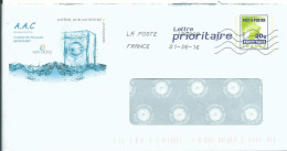 FRANCE ENTIER  SURAT ( PUY DE DOME ) DE 2016  LETTRE COVER - Listos A Ser Enviados : Réplicas Privadas