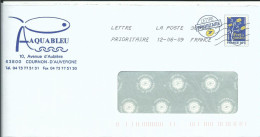 FRANCE ENTIER COURNON ( PUY DE DOME ) DE 2009  LETTRE COVER - PAP: Privé-bijwerking