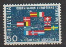 SUISSE 1966  N° 768  XX  -   Centre Européen De Recherches Nucléaires - Comunità Europea