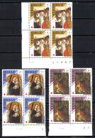 BE   2312 - 2314  XX   ---   Croix-Rouge : Tableaux   --  Bloc De 4   - Coins Datés