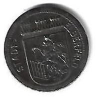 * Notgeld Elberfeld 50 Pfennig 1918 Fe  111.6a/b - Otros & Sin Clasificación