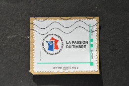 France - MonTimbraMoi - La Passion Du Timbre FFAP - Lettre Verte 100 G - Oblitéré - Usados