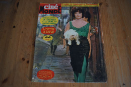 CINEMONDE 1522 SHIRLEY MAC LAINE GIRARDOT CLAUDIA CARDINALE BOURVIL FERNANDEL J WAYNE  NOUGARO AZNAVOUR HALLYDAY YEYE - Cinéma