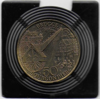 50 BOURGONDIER 1982 BRUGGE - Tokens Of Communes