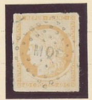 MARTINIQUE  -N° 13 COLONIES GÉNÉRALES  - 40 C ORANGE CLAIR  -Obl .LOSANGE M Q E - - Used Stamps