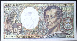 FRANCE * 200 Francs * Montesquieu * 1992 * Fay 70.12c * Etat/Grade NEUF/UNC * - 200 F 1981-1994 ''Montesquieu''