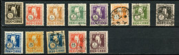 INDOCHINE TAXE 31/43 OBL - Timbres-taxe