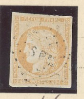 SAINT PIERRE ET MIQUELON    -N° 13 COLONIES GÉNÉRALES  - 40 C ORANGE   -Obl .LOSANGE S P M-SIGNÉ MP Et UJ - Used Stamps