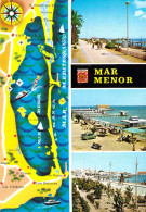 Mar Menor (Mer Mineure) - Carte Géographique - Multivues - Murcia
