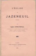 JAZENEUIL (Vienne 86) L'église De Jazeneuil Par Eugène LEFEVRE-PONTALIS Caen 1905 - Poitou-Charentes