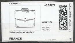 MON TIMBRE EN LIGNE  MONOCHROME OBLITERE - Usati