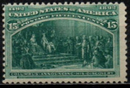 ETATS-UNIS D'AMERIQUE 1893 * - Unused Stamps