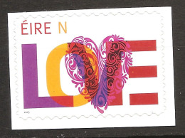 Irlande Eire 2015 N° 2122 ** Amour, Mariage, Cœur, Fleurs, Auto-adhésif, Love, Motifs, Saint-Valentin - Unused Stamps