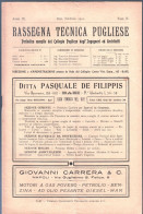 RIVISTA DEL 1910 - RASSEGNA TECNICA PUGLIESE - IL CAMPANILE DI MODUGNO (BARI) (STAMP333) - Textos Científicos