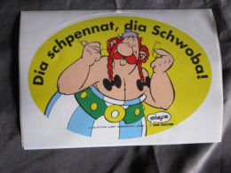 ASTERIX AUTOCOLLANT ASTERIX  OBELIX EHAPA GRAND AUTOCOLLANT - Asterix