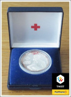 1988; Erinnerungs-Medaille «125 Jahre Rotes Kreuz» Polierte Platte - Ohne Zuordnung