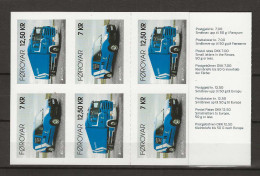 2013 MNH Cept Faroer  Booklet - 2013