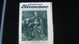 Newspaper Priloga Ilustrirani Slovenec, Dr.Anton Bonaventura Jeglic - Slav Languages