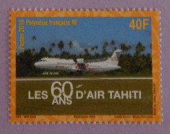 POLYNESIE FRANCAISE  YT 1178 NEUF**MNH "LES 60 ANS D'AIR HAITI" ANNÉE 2018 - Nuovi